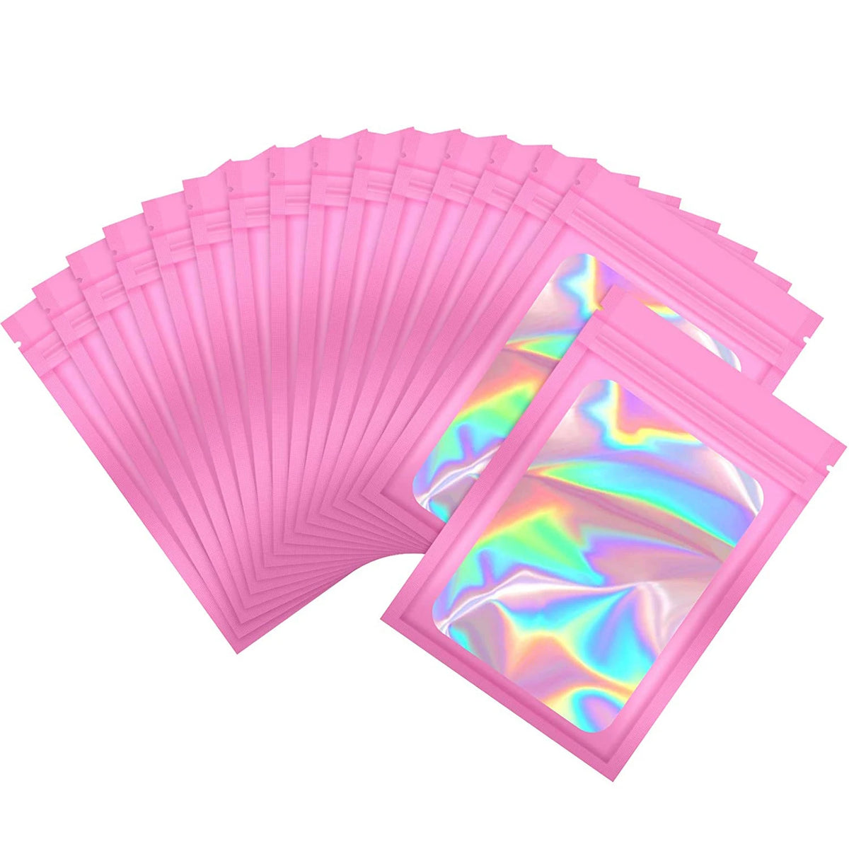 Iridescent Zip Lock Bags Pouches — Swuffy
