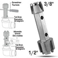 Tub Drain Remover Wrench Dual — Swuffy