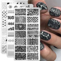 Snake Leopard Nail Stamping Plates — Swuffy