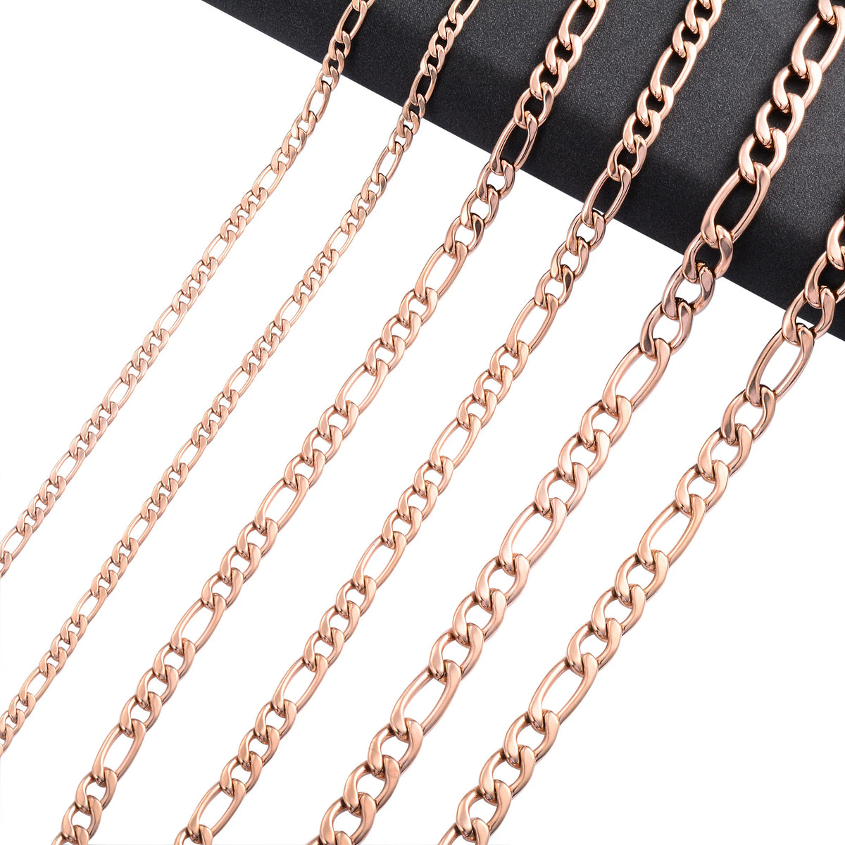 Rose Gold Plated Necklace Link — Swuffy