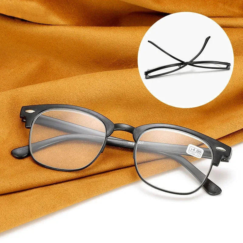 Large Rivet Reading Glasses Collapsible — Swuffy