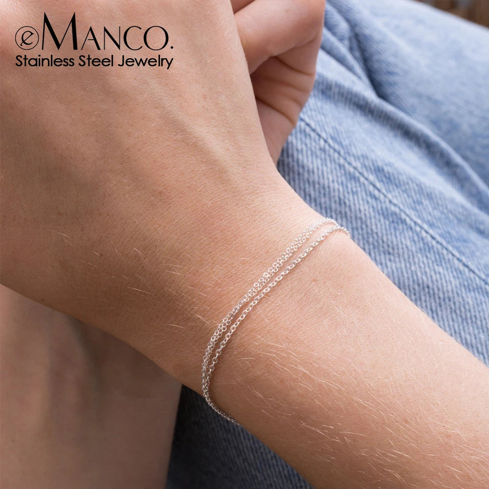 Simple Beads Chain Bracelet Jewelry — Swuffy