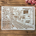 Town Railway Train House Layering — Swuffy