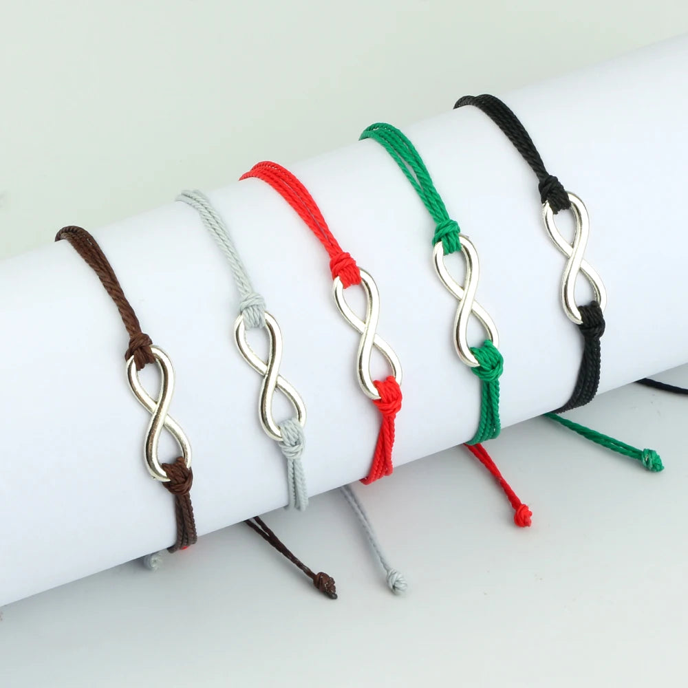 Silver Infinity Charm Bracelet — Swuffy