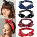 Boho Bow Headbands Vintage Paisley — Swuffy