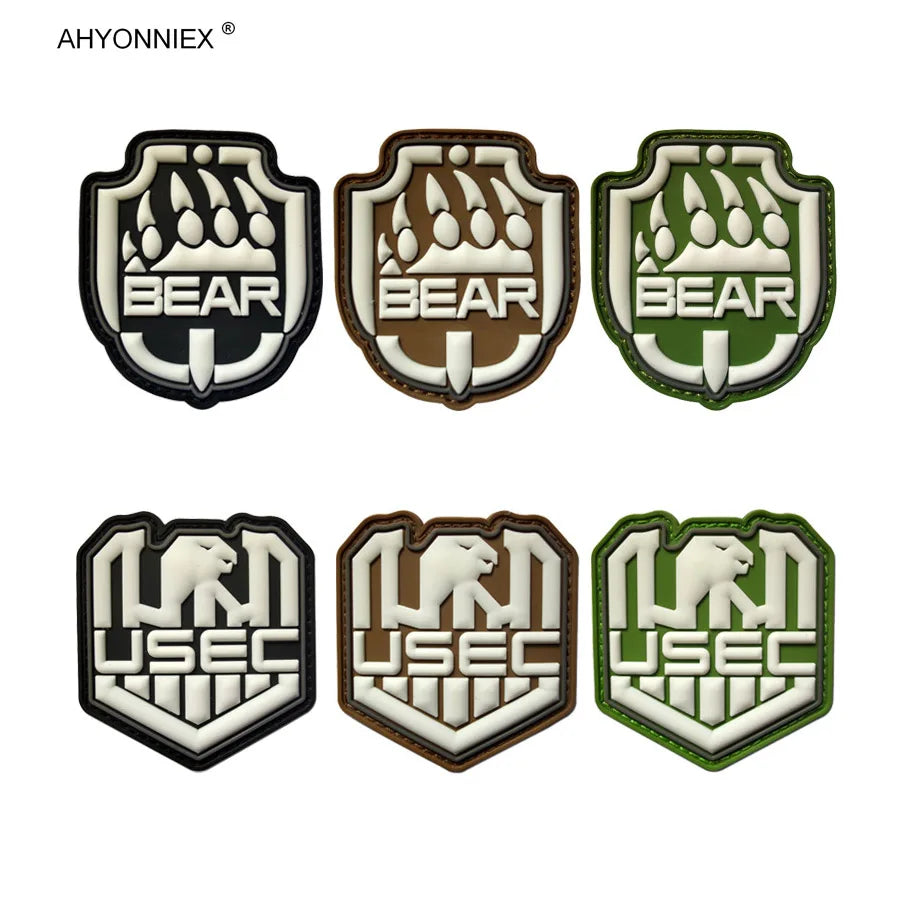 Ahyonniex Pvc Tactical Military Patch — Swuffy