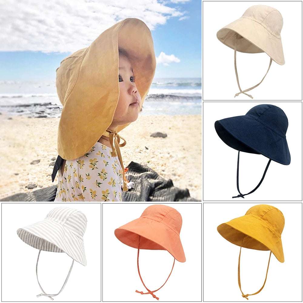 Nuvora Big Brim Baby Sun Hat Summer Spring — Nuvora