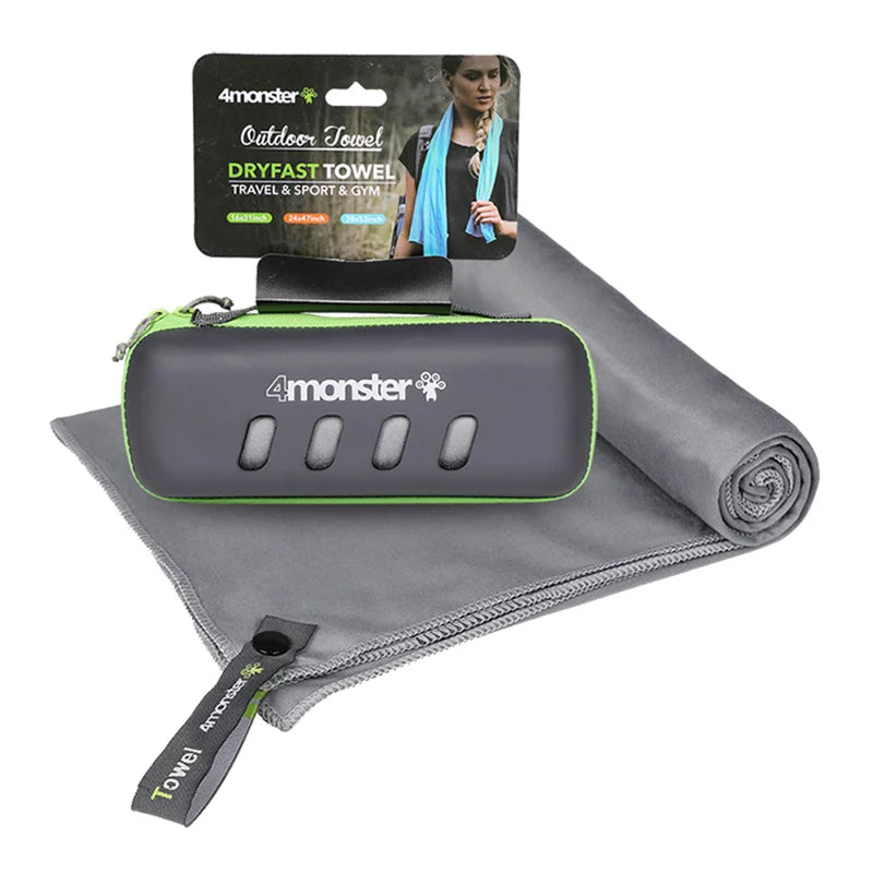 Quick-Dry Microfiber Travel Towel — Swuffy