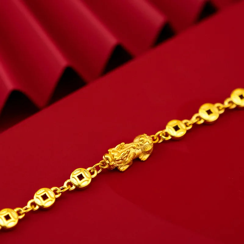 Real Gold Bracelet Retro Copper — Swuffy