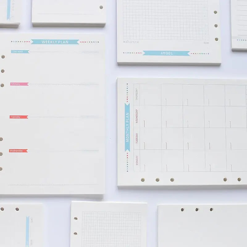 Diary Refill Loose Leaf Binder — Swuffy