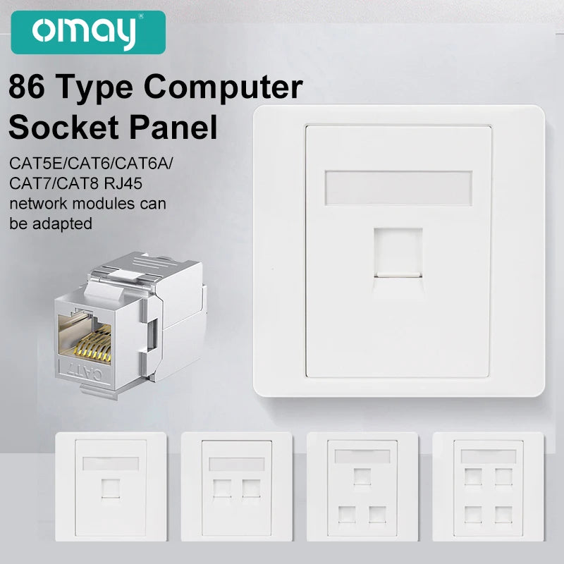 Type Computer Socket Panel Network — Swuffy