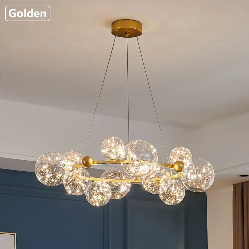 Nordic Ring Pendant Lamp Romantic — Swuffy