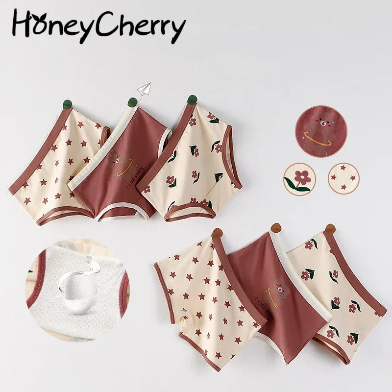 Honeycherry Girls Underpants Cotton Boxer — Swuffy
