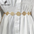 Elegant Round Metal Belt Retro — Swuffy