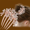 Bridal Rhinestone Hair Combs Clips — Swuffy