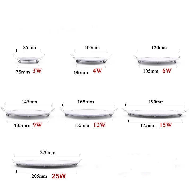LED Ceiling Recessed Grid Downlight — Swuffy