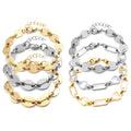 Stainless Steel Bracelets Oval Heart — Swuffy