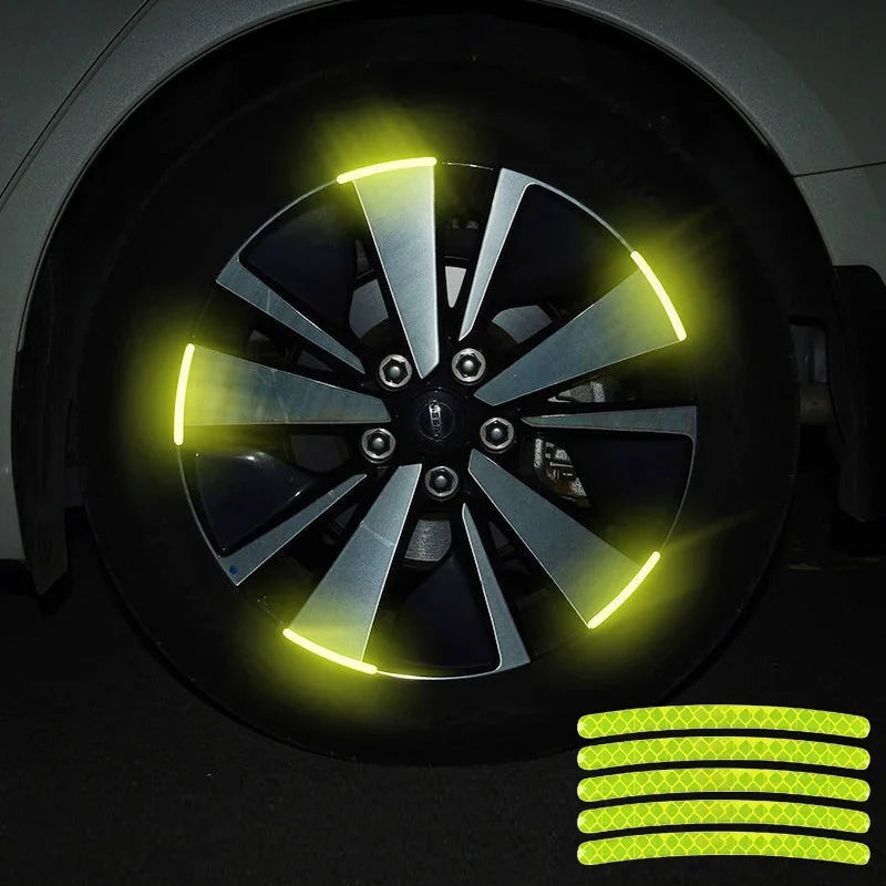 Car Wheel Hub Reflective Sticker — Swuffy