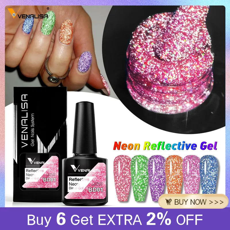 Venalisa Super Reflective Disco Gel — Swuffy