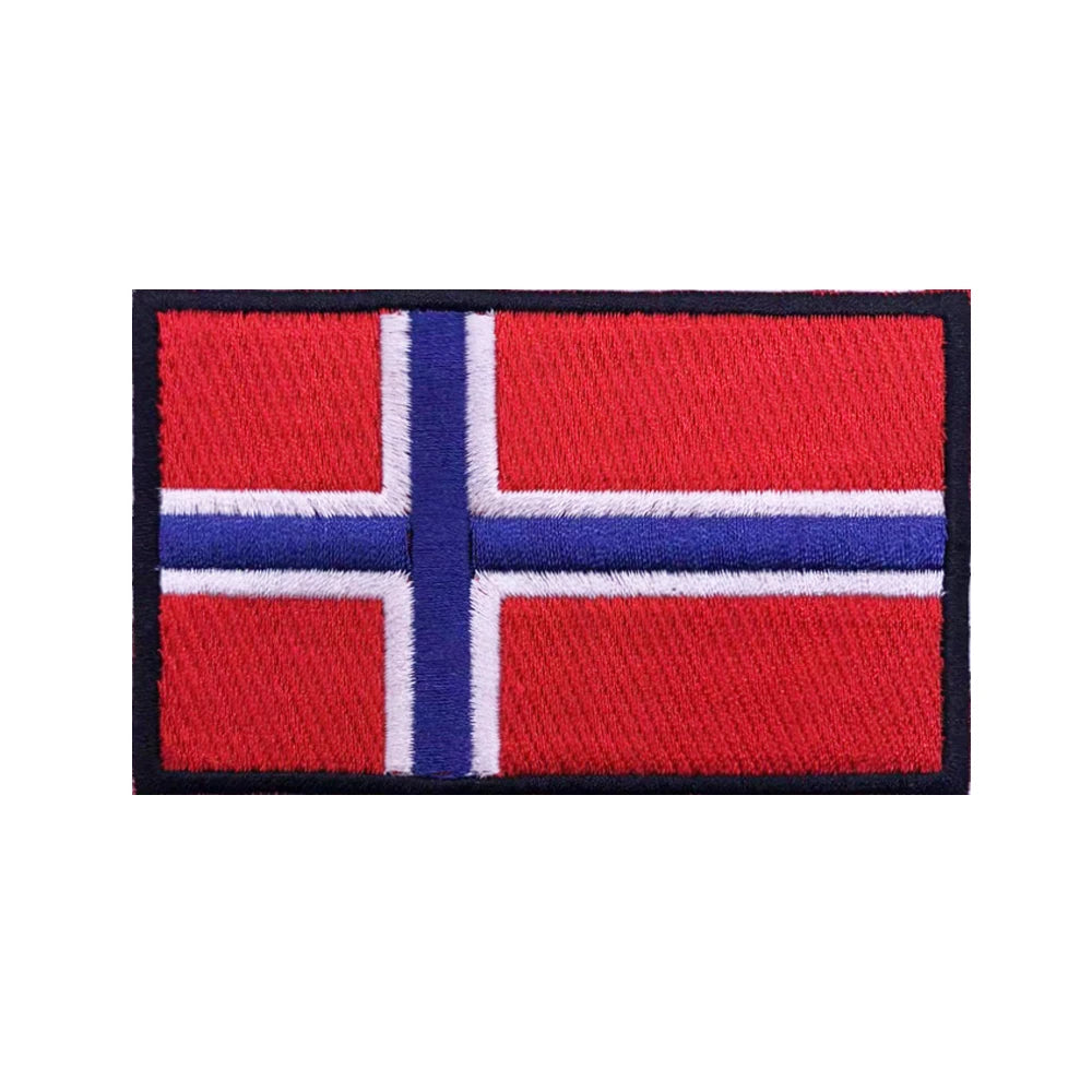 Norwegian Flag Norway Patches Armband — Swuffy