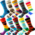 Combed Cotton Socks Classic Striped — Swuffy