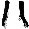 Wrist Mitten Half Finger Rivet — Swuffy