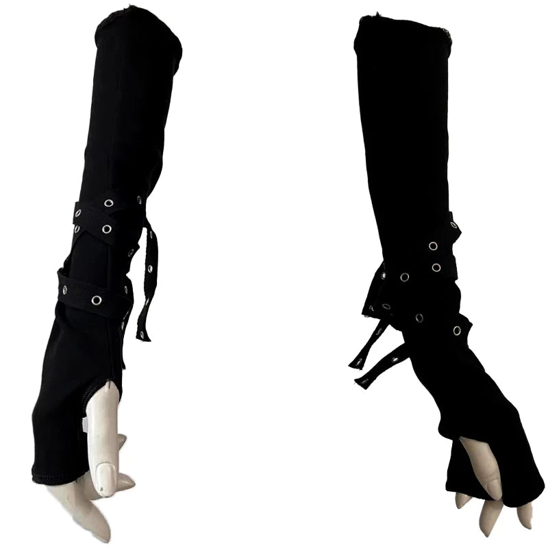Wrist Mitten Half Finger Rivet — Swuffy