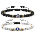 Lucky Evil Eye Bracelet Natural — Swuffy