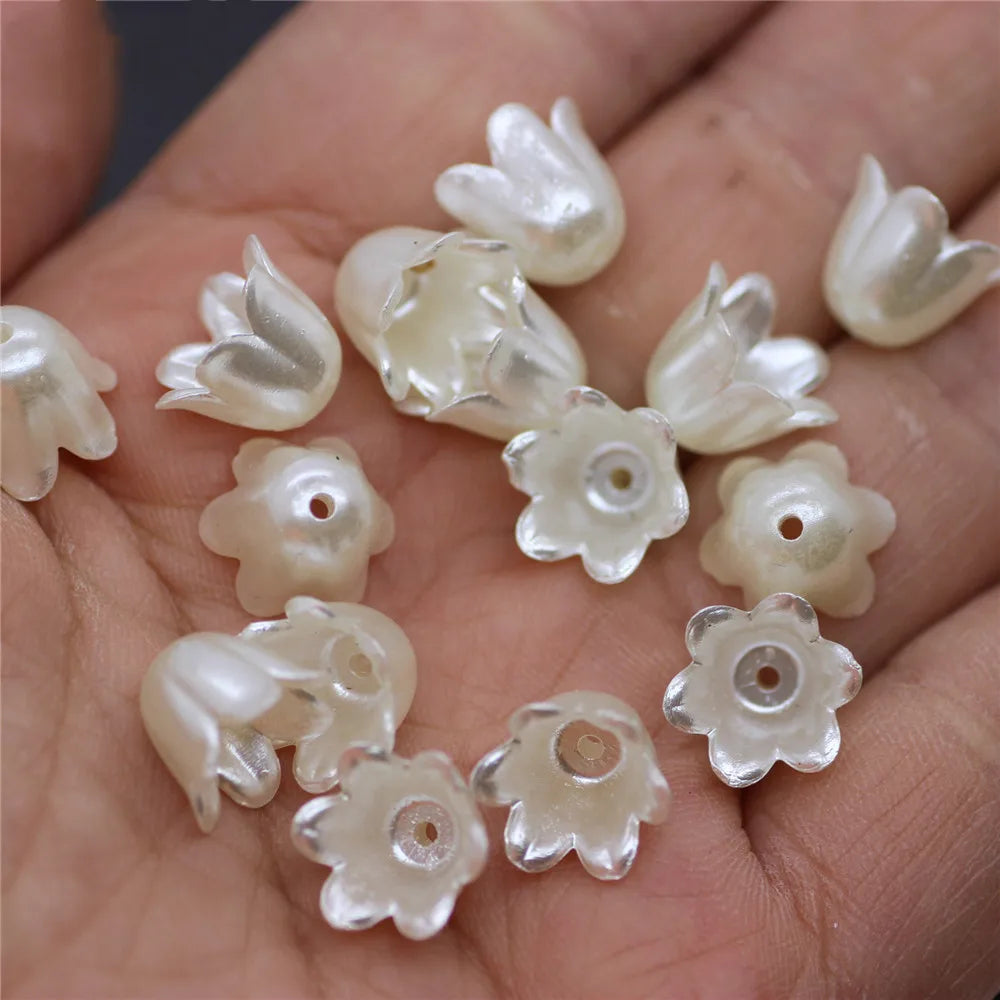 Mm Imitation Pearl Material Flower — Swuffy
