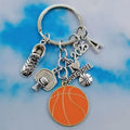 Letter Love Basketball Pendant Keychain — Swuffy