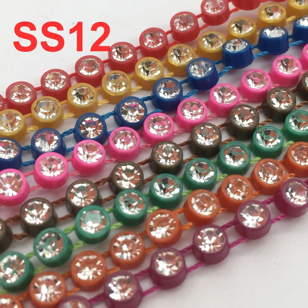 Rhinestone Trimmings Banding Crystal Yards — Swuffy