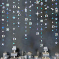 Iridescent Happy Birthday Decorations Number — Swuffy