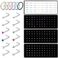 Stainless Steel Straight Nose Stud — Swuffy