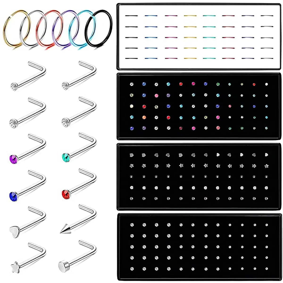 Stainless Steel Straight Nose Stud — Swuffy