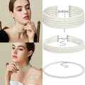 Wedding Pearl Necklace Set — Swuffy