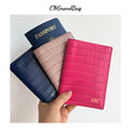 Custom Letters Embossed Crocodile Leather — Swuffy