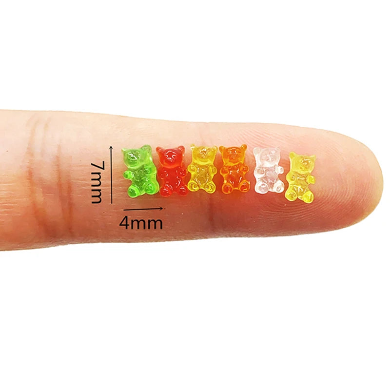 Mini Resin Bear Charms — Swuffy