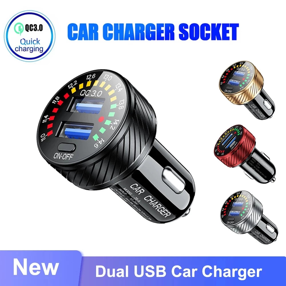 Qc Dual USB Car Charger — Swuffy