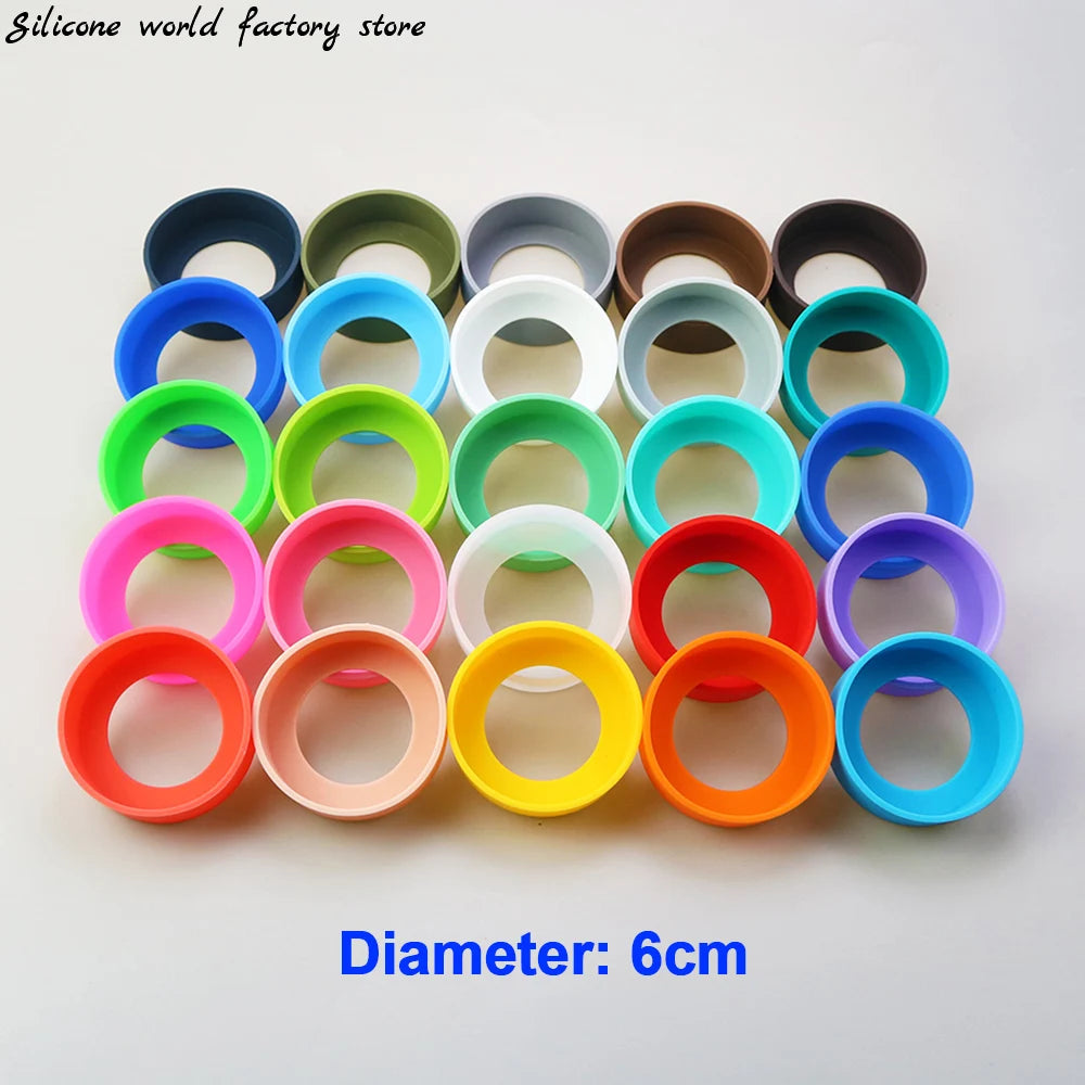 Colors Silicone Cup Bottom Cover — Swuffy