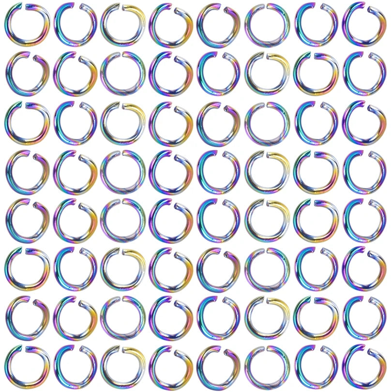 Connector Ring Stainless Steel Jump — Swuffy