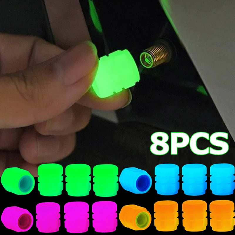 Luminous Valve Caps Fluorescent Night — Swuffy