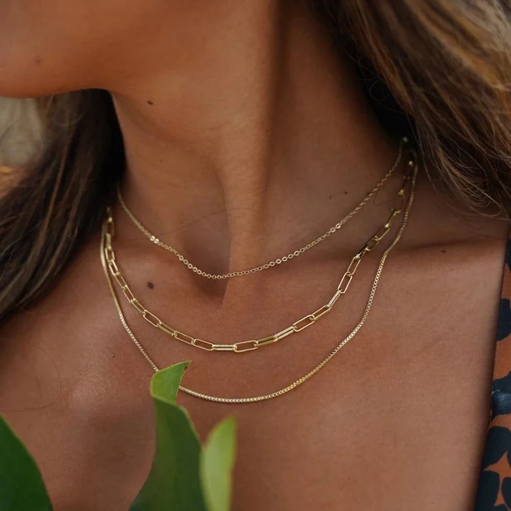 Gold Paperclip Bracelet — Swuffy