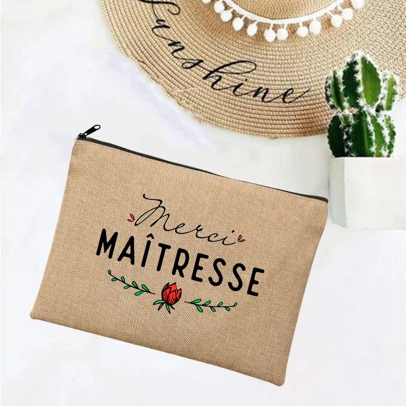 Linen Makeup Bags Thank You — Swuffy