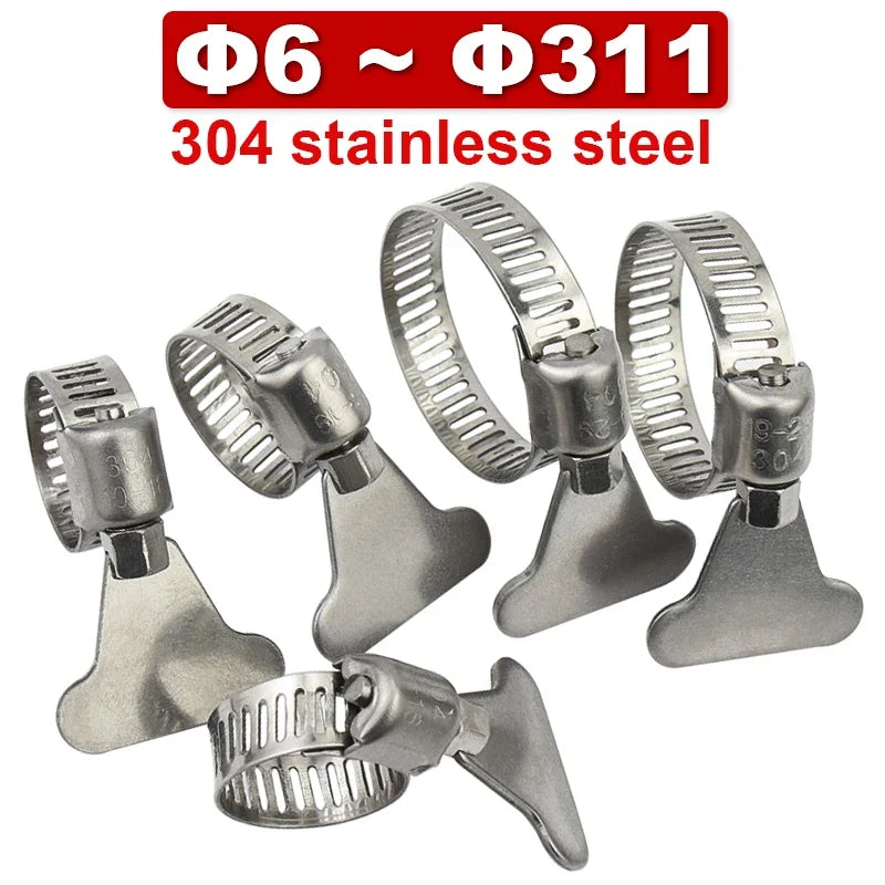Stainless Steel Water Pipe Clamp — Swuffy