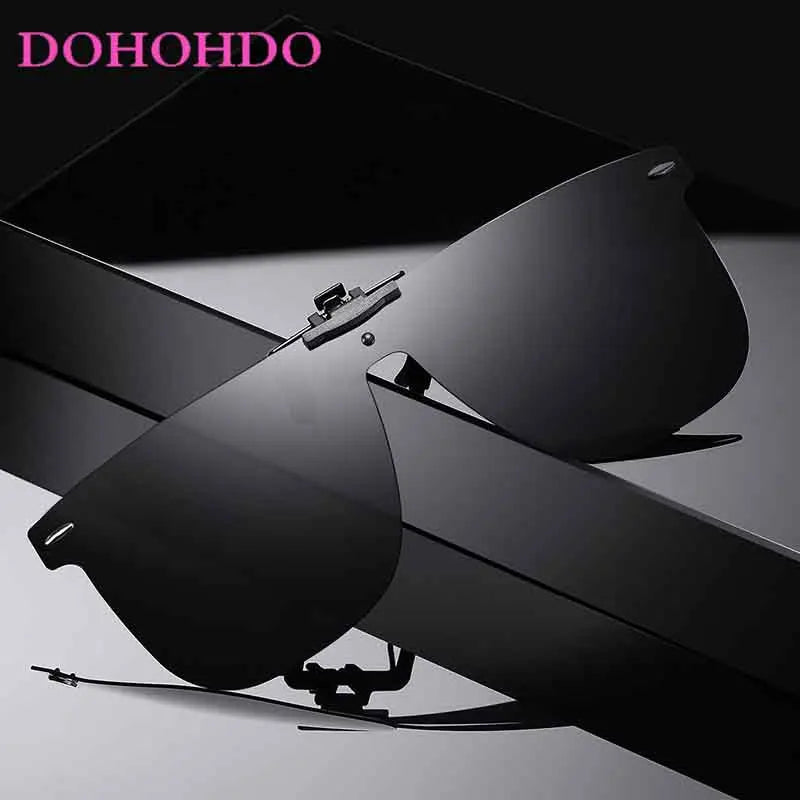 Polarized Clip On Sunglasses Metal — Swuffy