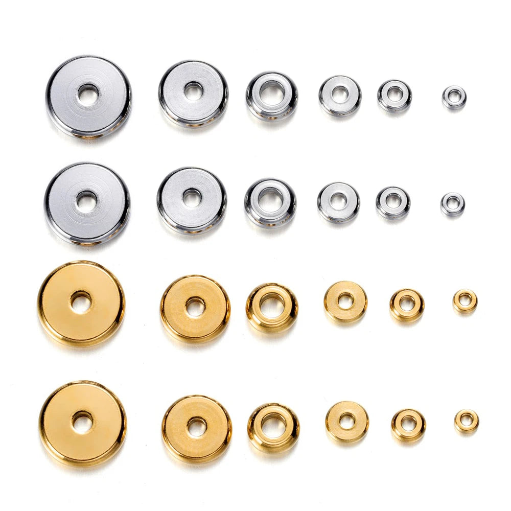 Stainless Steel Charm Spacer Beads — Swuffy
