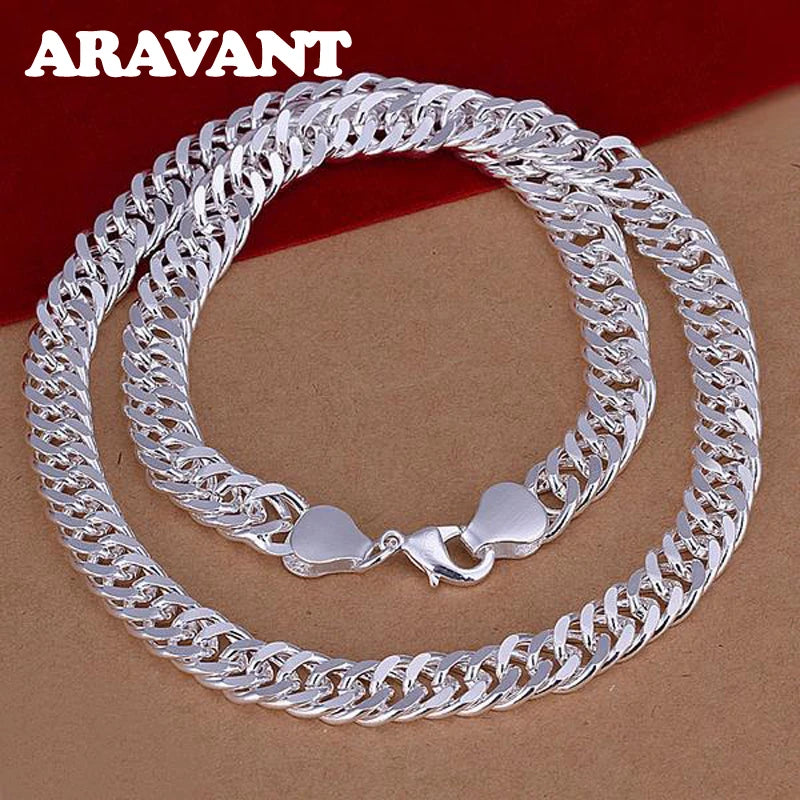 Aravant Silver Necklaces Chain Jewelry — Swuffy