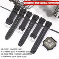 Rubber Watch Strap Casio Aq — Swuffy