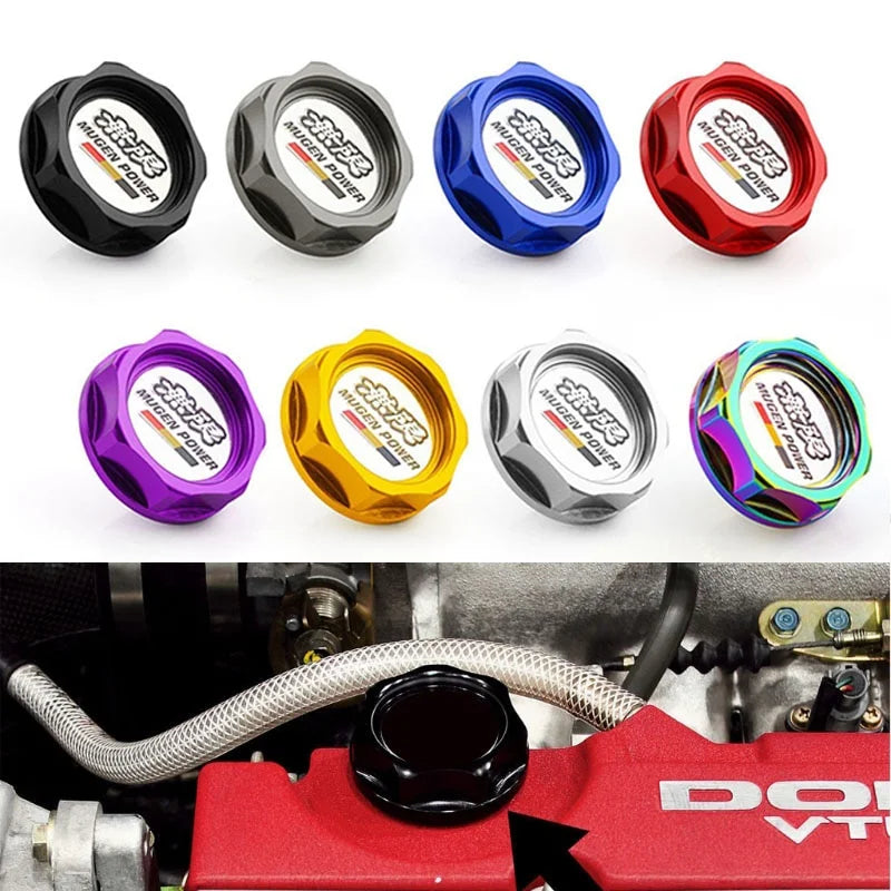 Aluminum Radiator Cap Cover Power — Swuffy