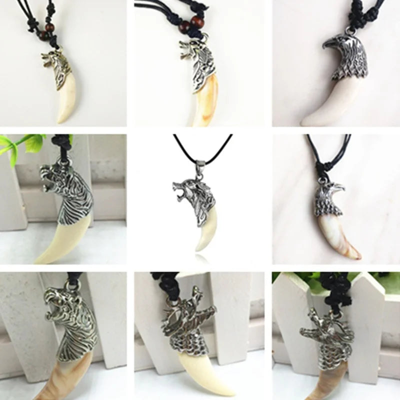Punk Alloy Wolf Leopard Head — Swuffy
